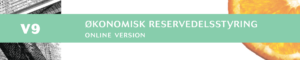 TSMC Økonomisk Reservedelsstyring V9 Online af Tom Svantesson