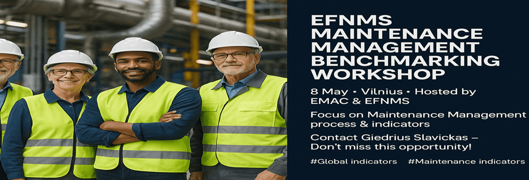 EFNMS maintenance management benchmarking workshop preparation